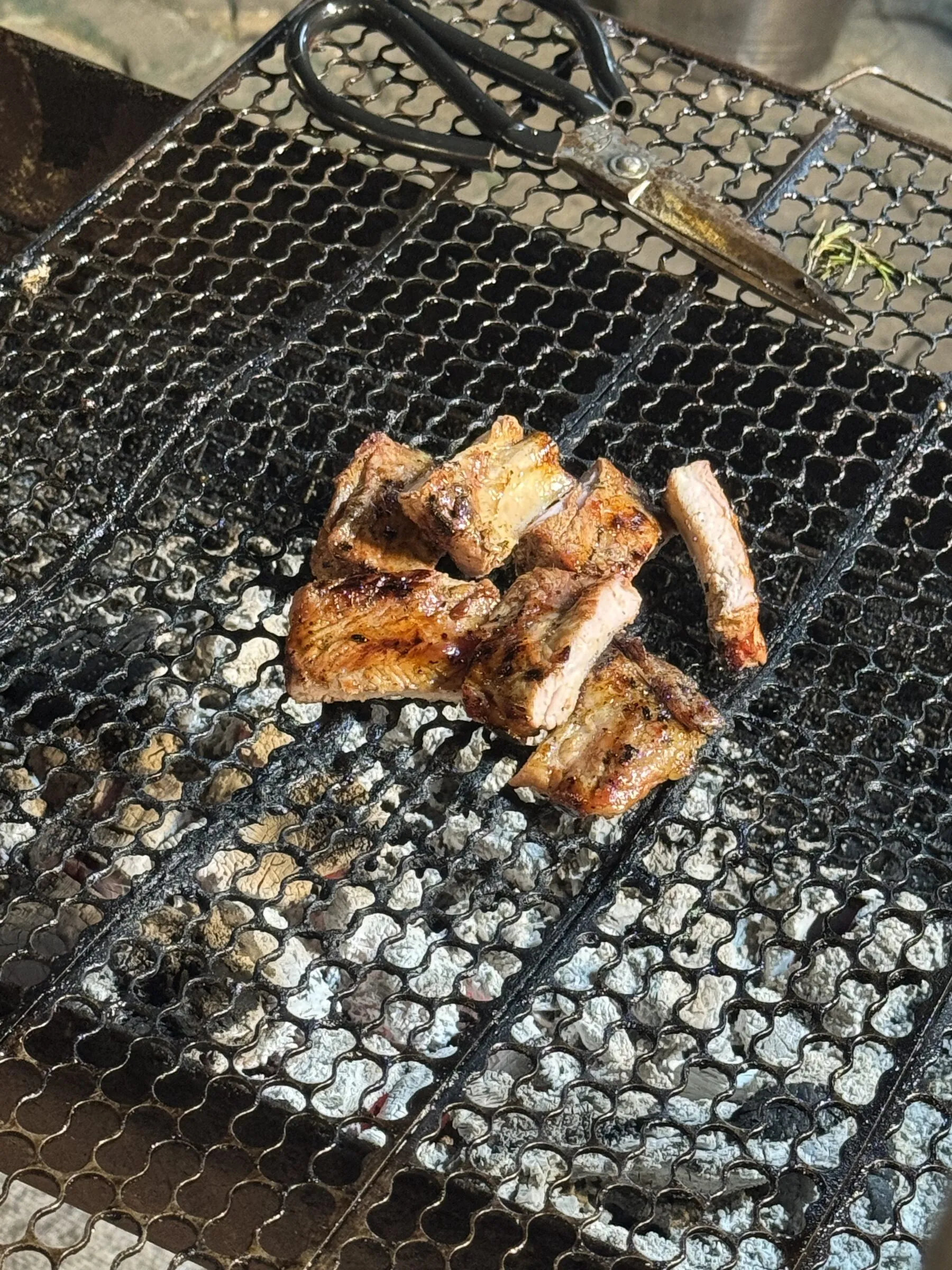Grilled food and gilded temple carving in Chiang Mai