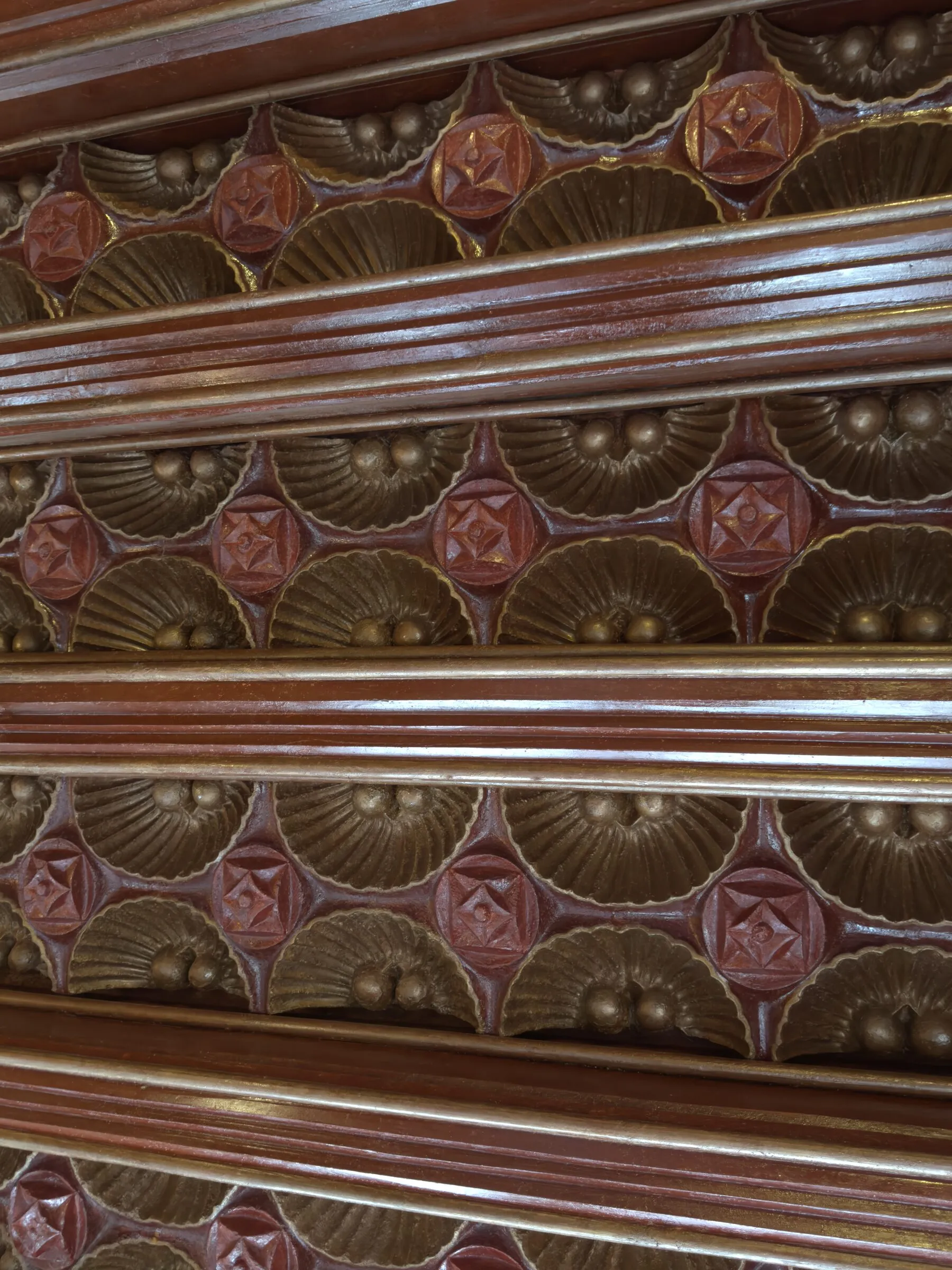 A modernista architectural detail in Barcelona