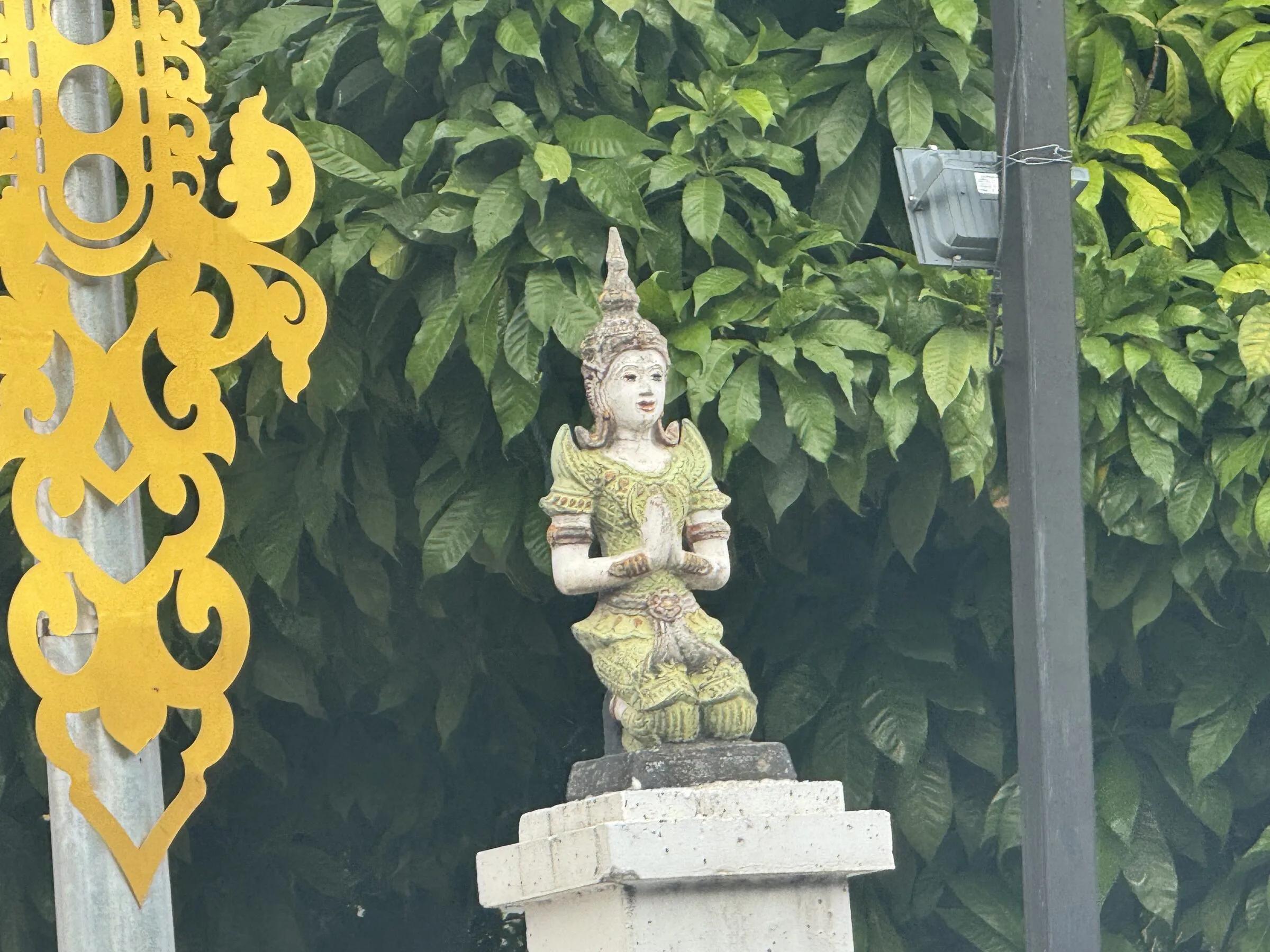 A Lanna temple in the old city of Chiang Mai