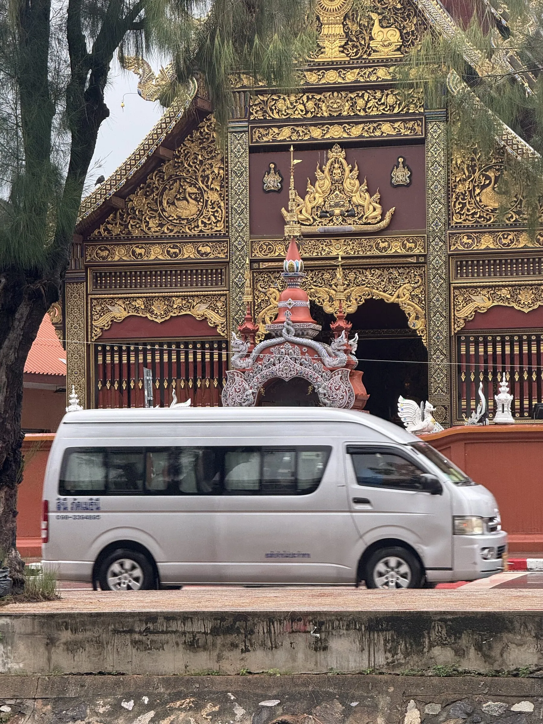 A quiet café scene in Chiang Mai