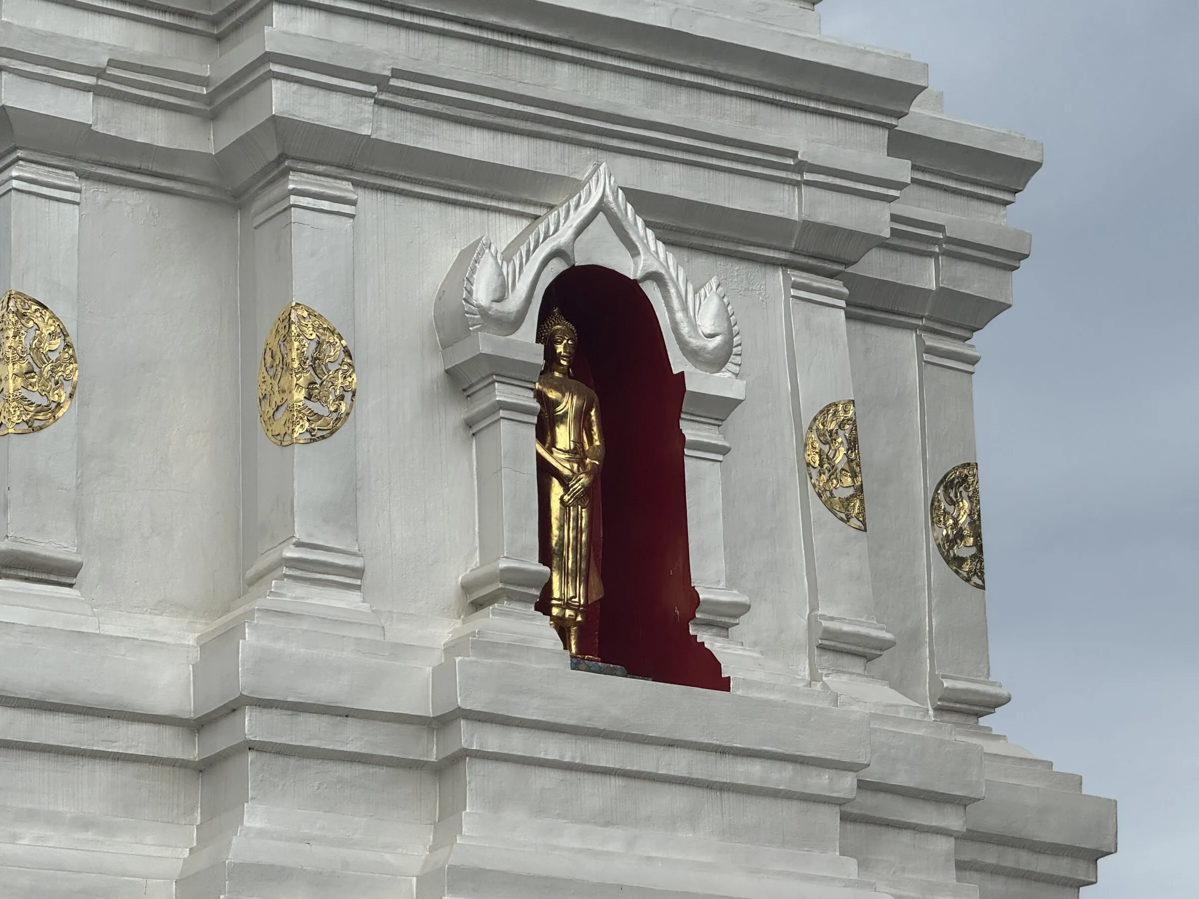 A Lanna temple in the old city of Chiang Mai