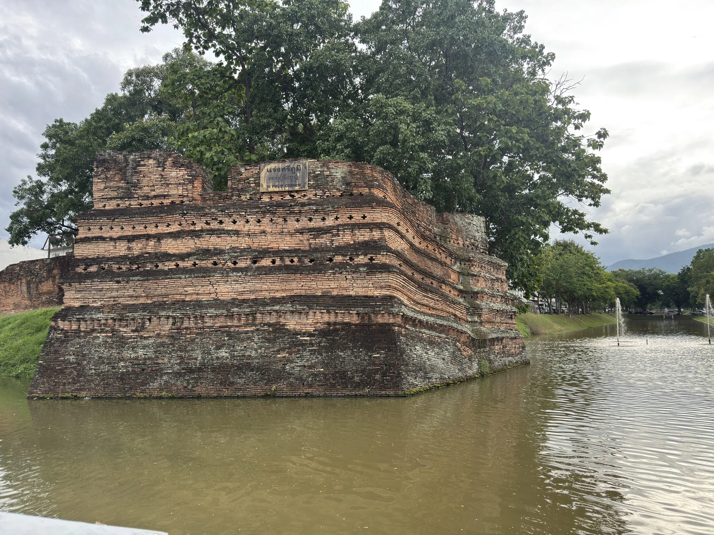 A Lanna temple in the old city of Chiang Mai