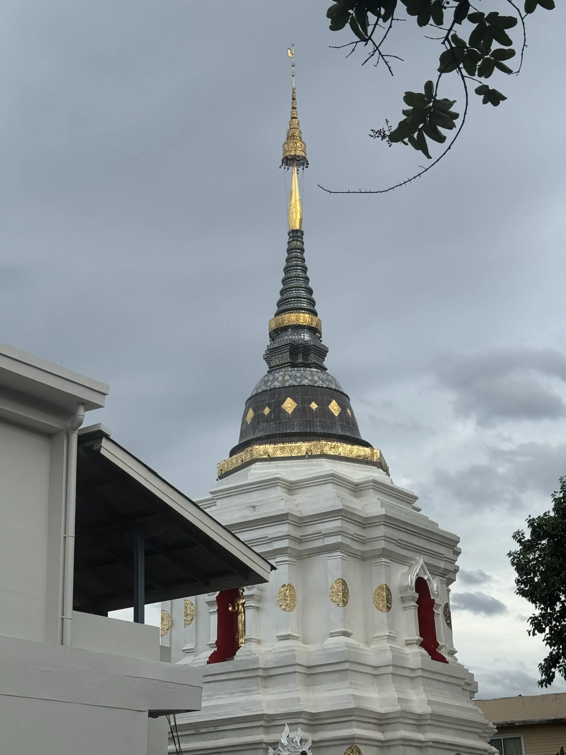 A Lanna temple in the old city of Chiang Mai