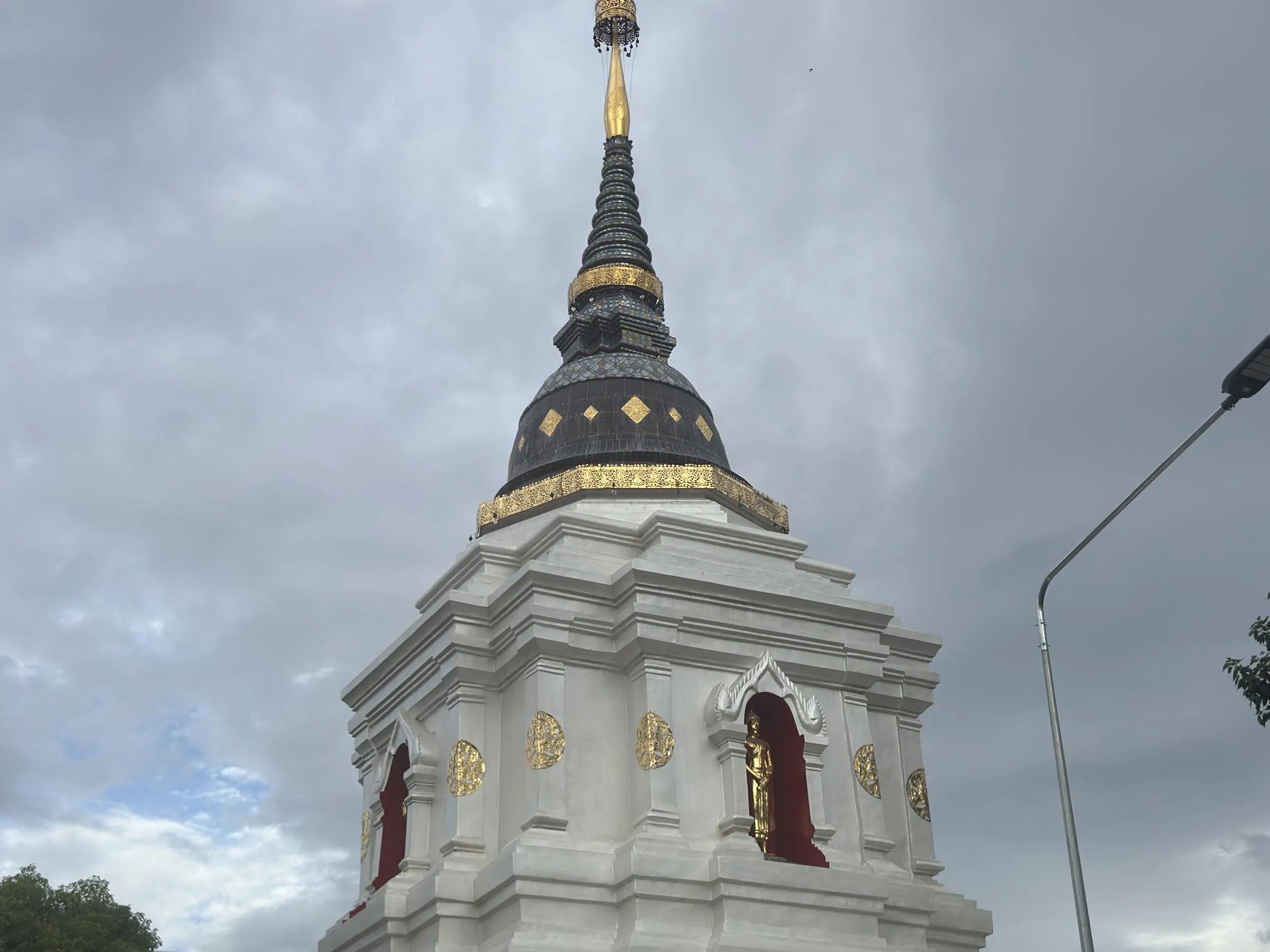A Lanna temple in the old city of Chiang Mai