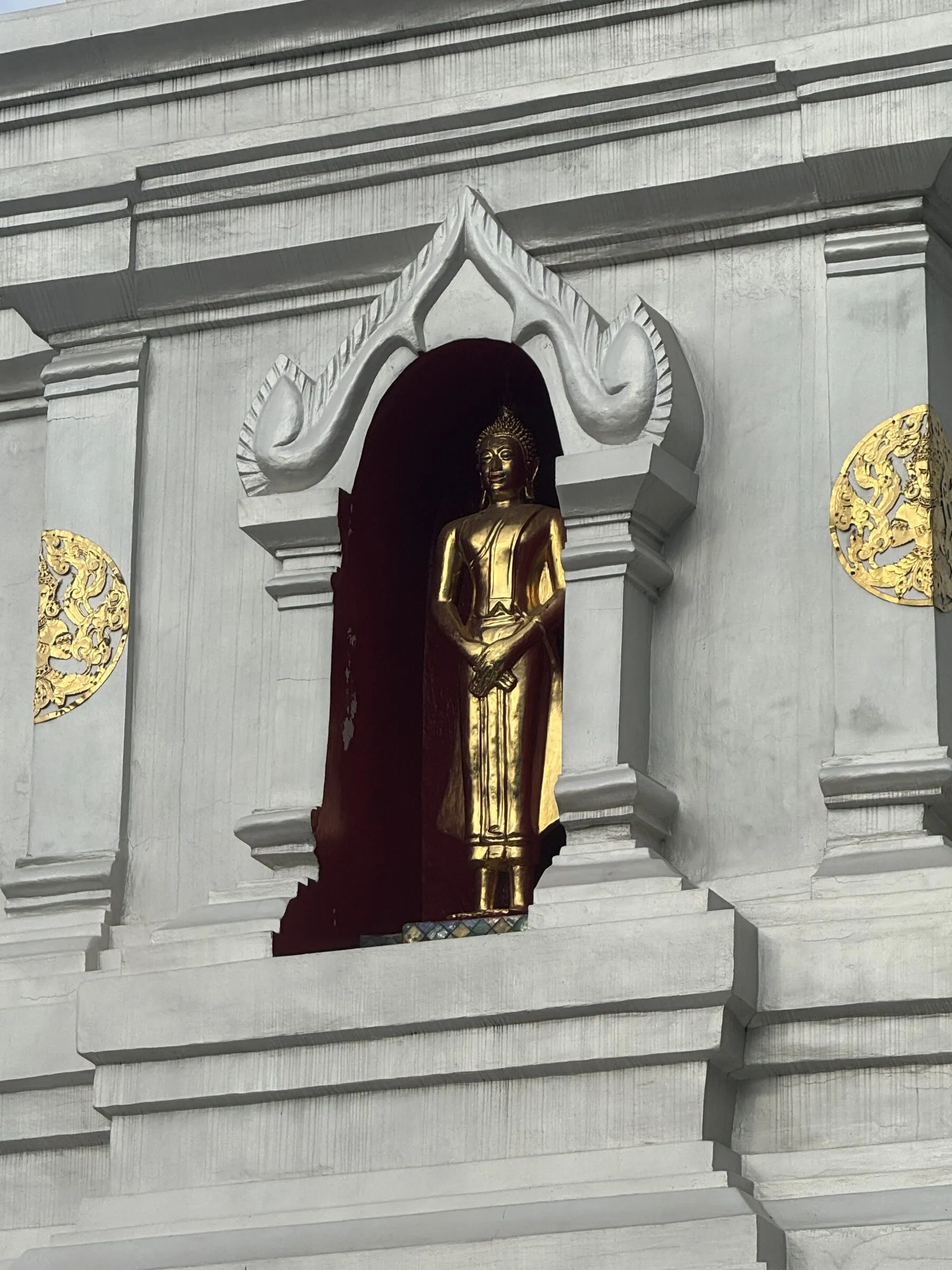 A Lanna temple in the old city of Chiang Mai