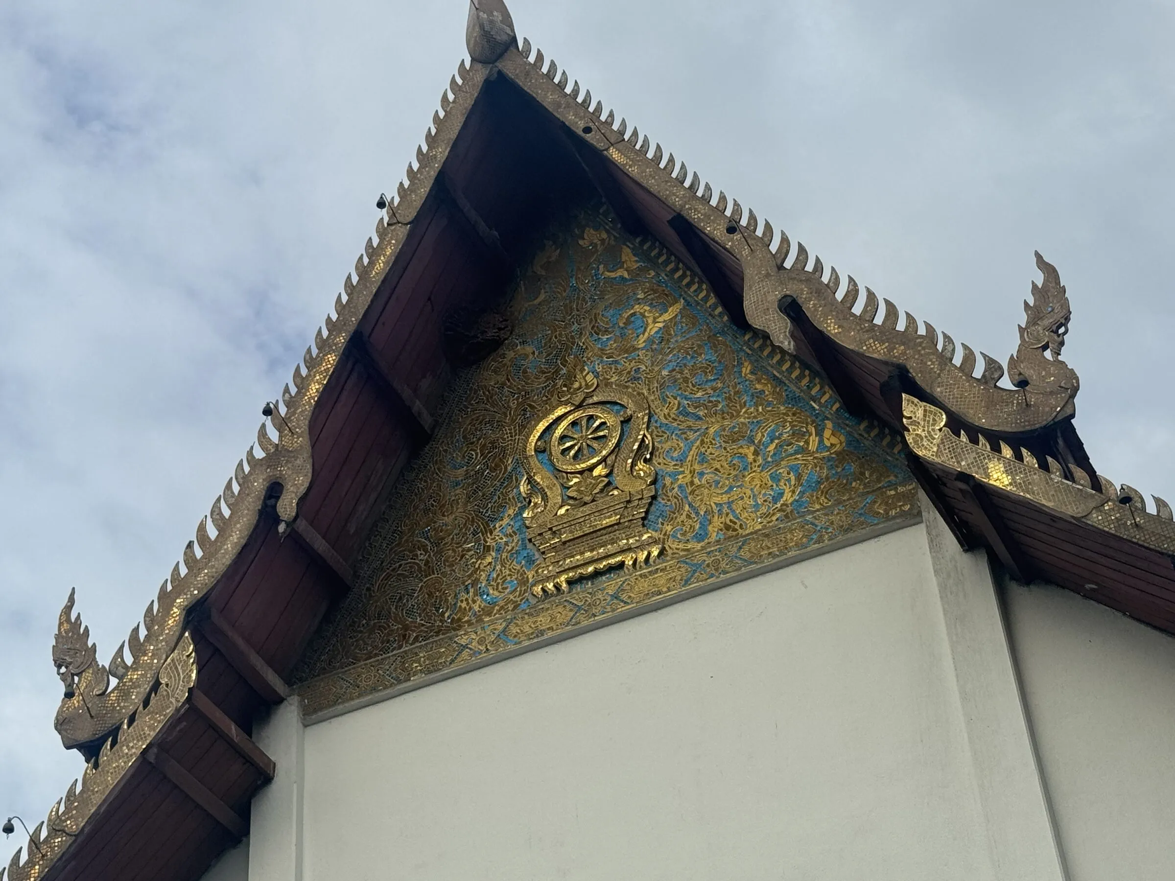 A Lanna temple in the old city of Chiang Mai