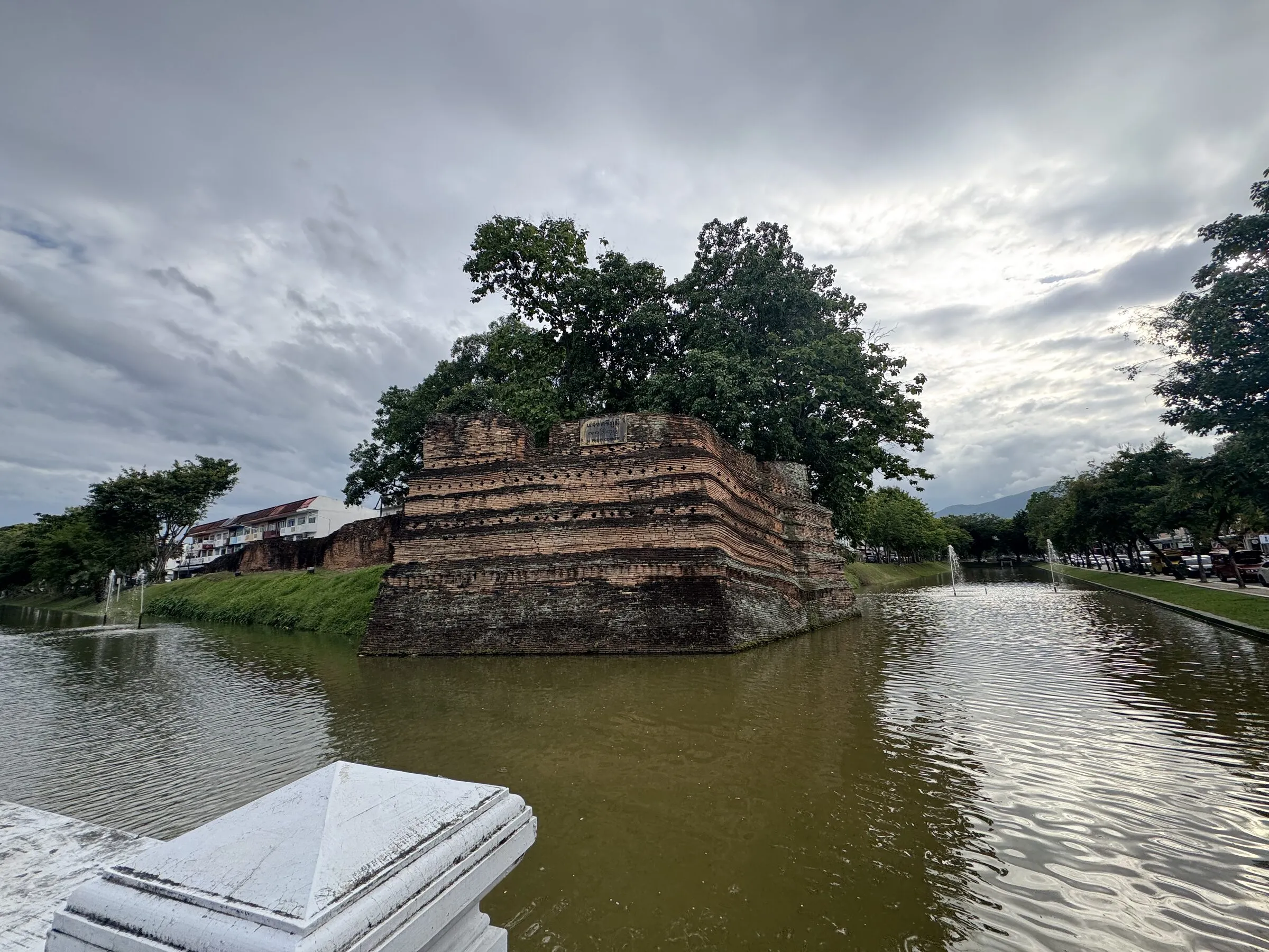 A Lanna temple in the old city of Chiang Mai