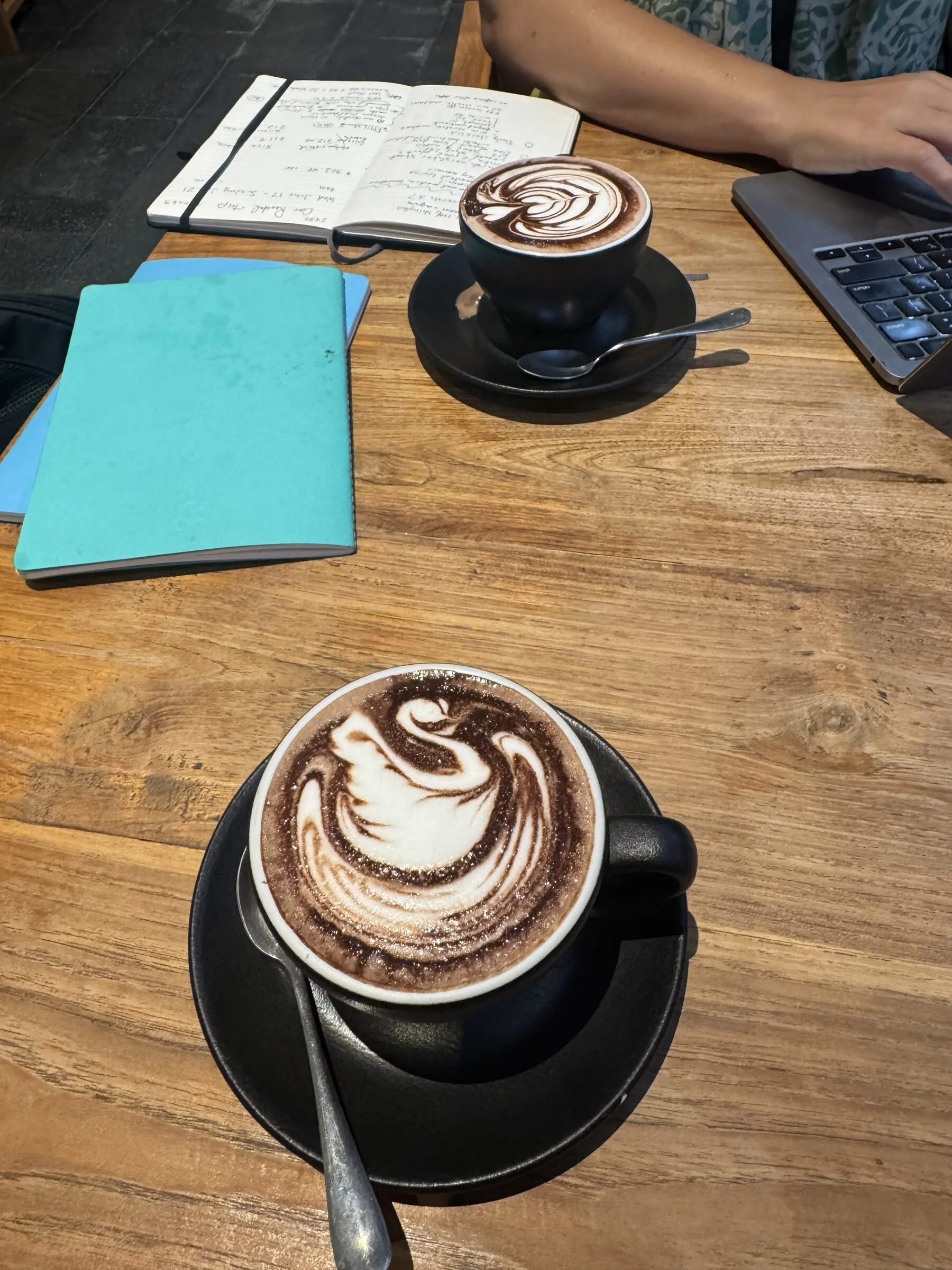 A quiet café scene in Chiang Mai