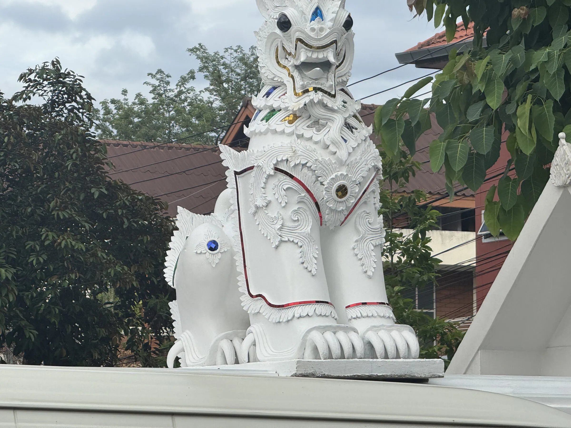A Lanna temple in the old city of Chiang Mai