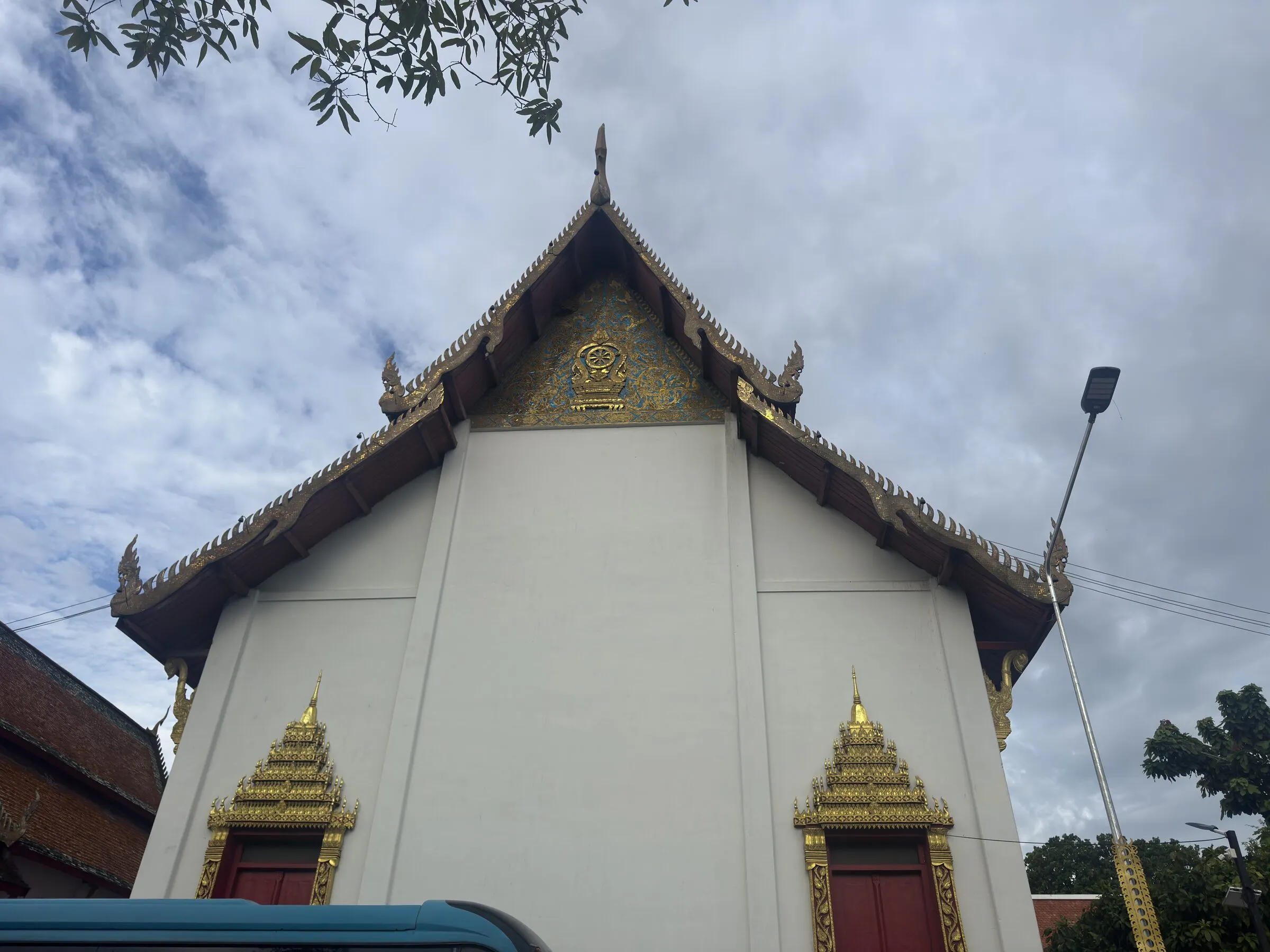 A Lanna temple in the old city of Chiang Mai